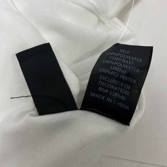 NWT Windsor Short Sleeve Corset Closure Cropped Top Size Large - Picture 5 of 5